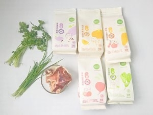 宝宝辅食——牛肉五色煎饺的做法
