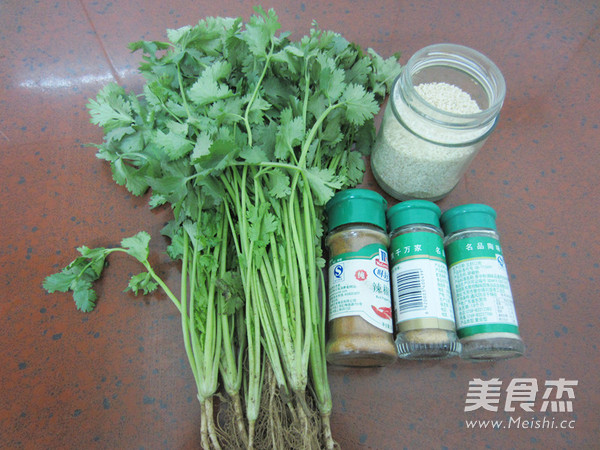 烤香菜的家常做法