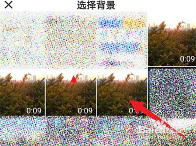 快手怎么更换个人主页视频背景