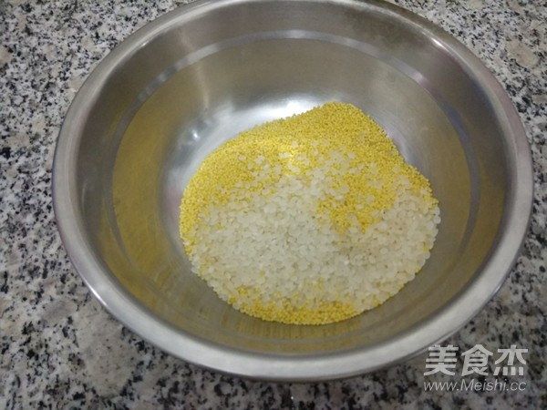 营养二米粥的做法