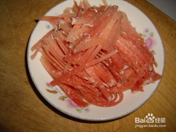 西葫芦炒肉丝怎么做