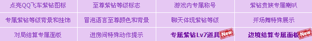 QQ飞车紫钻特权