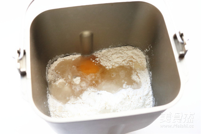 天然酵母豆沙面包