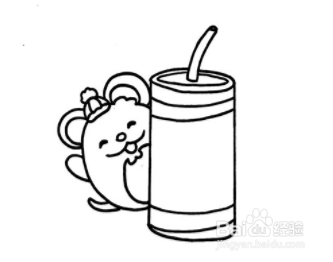 怎么画鼠年鞭炮