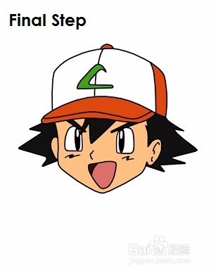 如何画Ash Ketchum