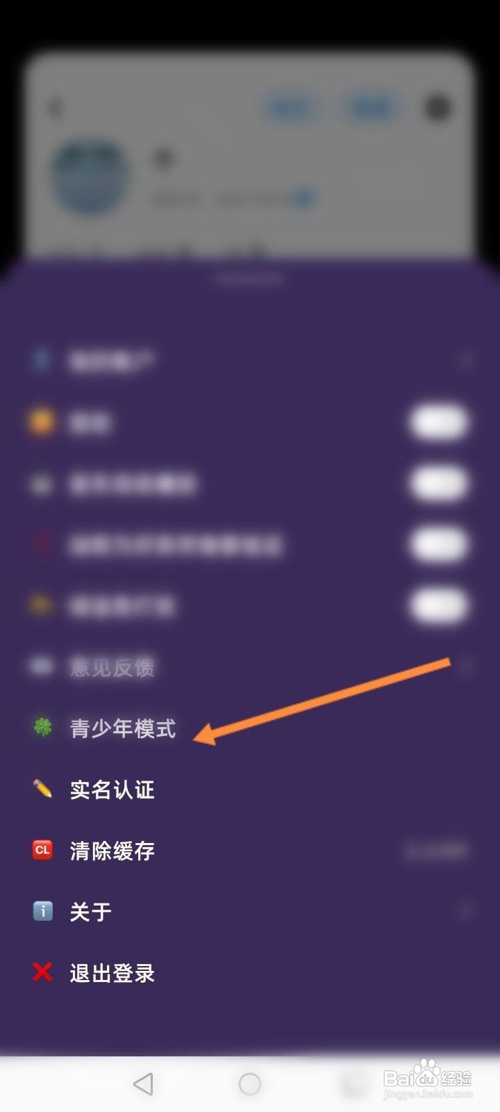 幸识软件中怎么开启青少年模式