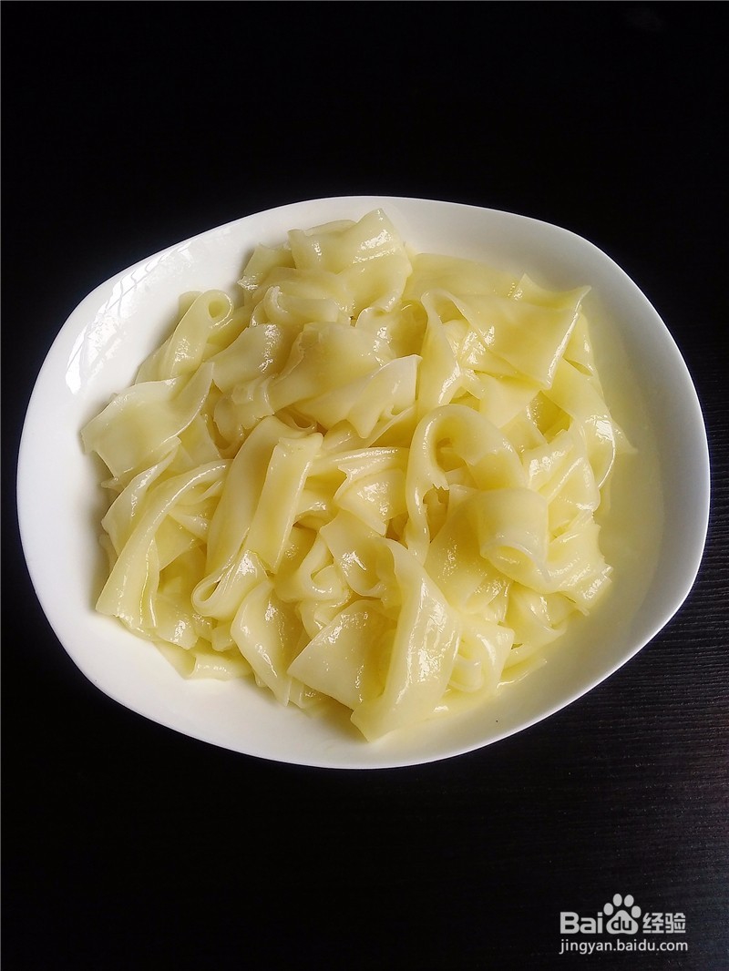 凉拌河粉——美味爽口菜