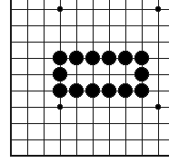 围棋做眼的十二种图形图片