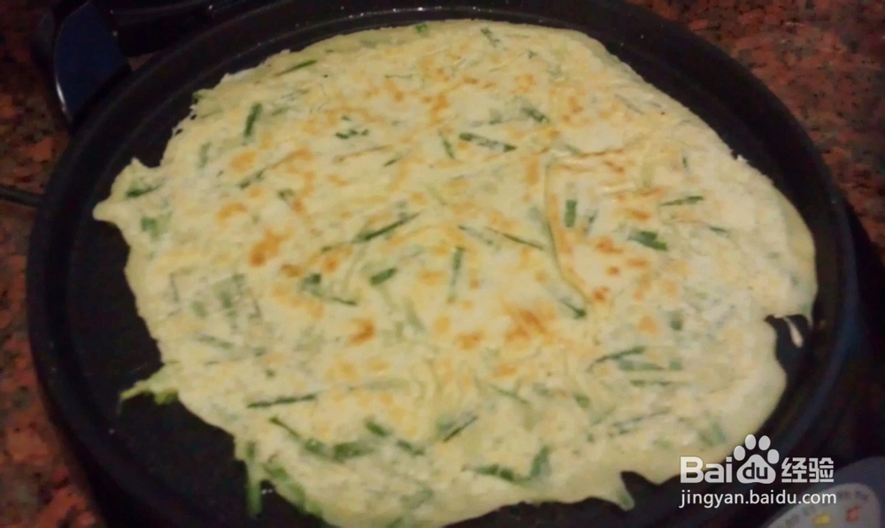 韭菜鸡蛋早餐饼怎么做