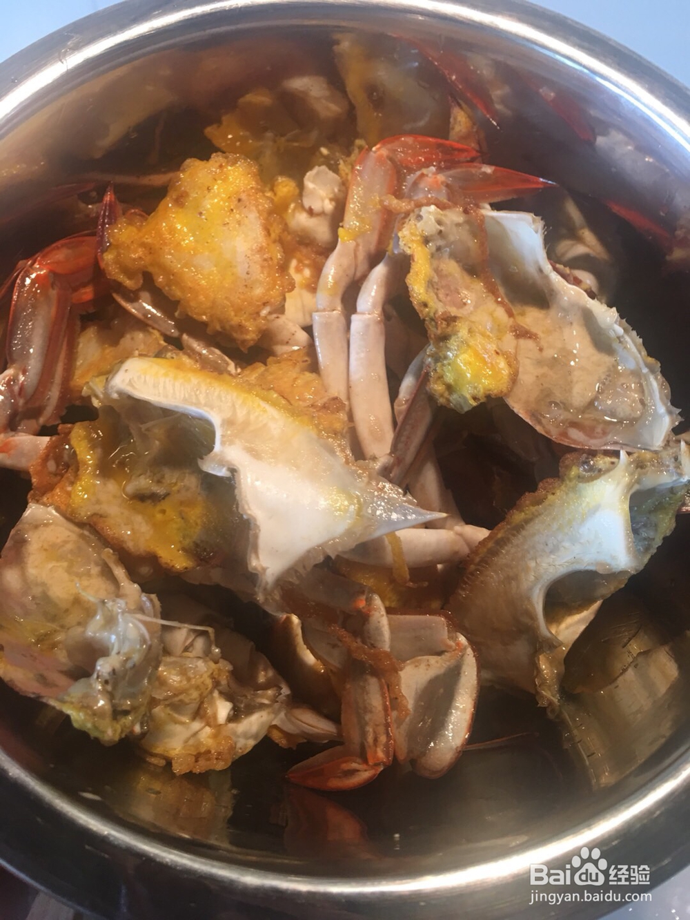 家常美味红烧梭子蟹