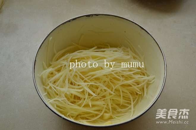 香煎土豆丝饼