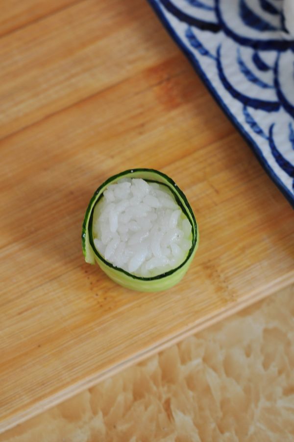 金枪鱼肠黄瓜寿司