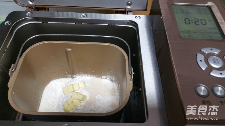 熊猫面包的做法