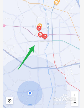百度地图如何查看本地疫情场所