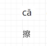 擦地的拼音怎么拼写
