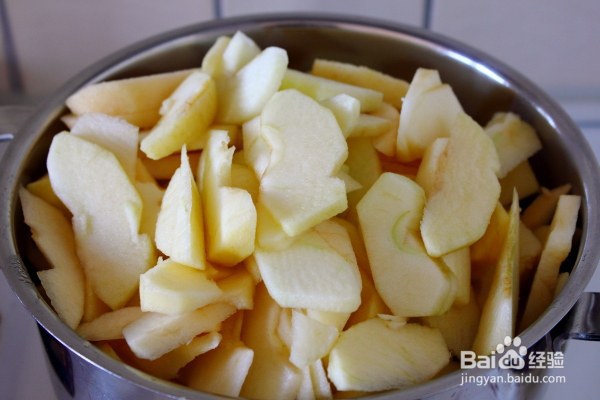 在家自制苹果酱
