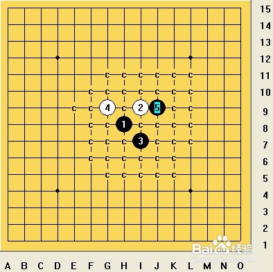 五子棋之浦月局攻略01