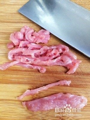 百搭的肉丝嫩炒法!