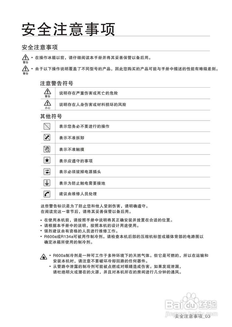 三星BCD-220MLVW电冰箱使用说明书:[1]