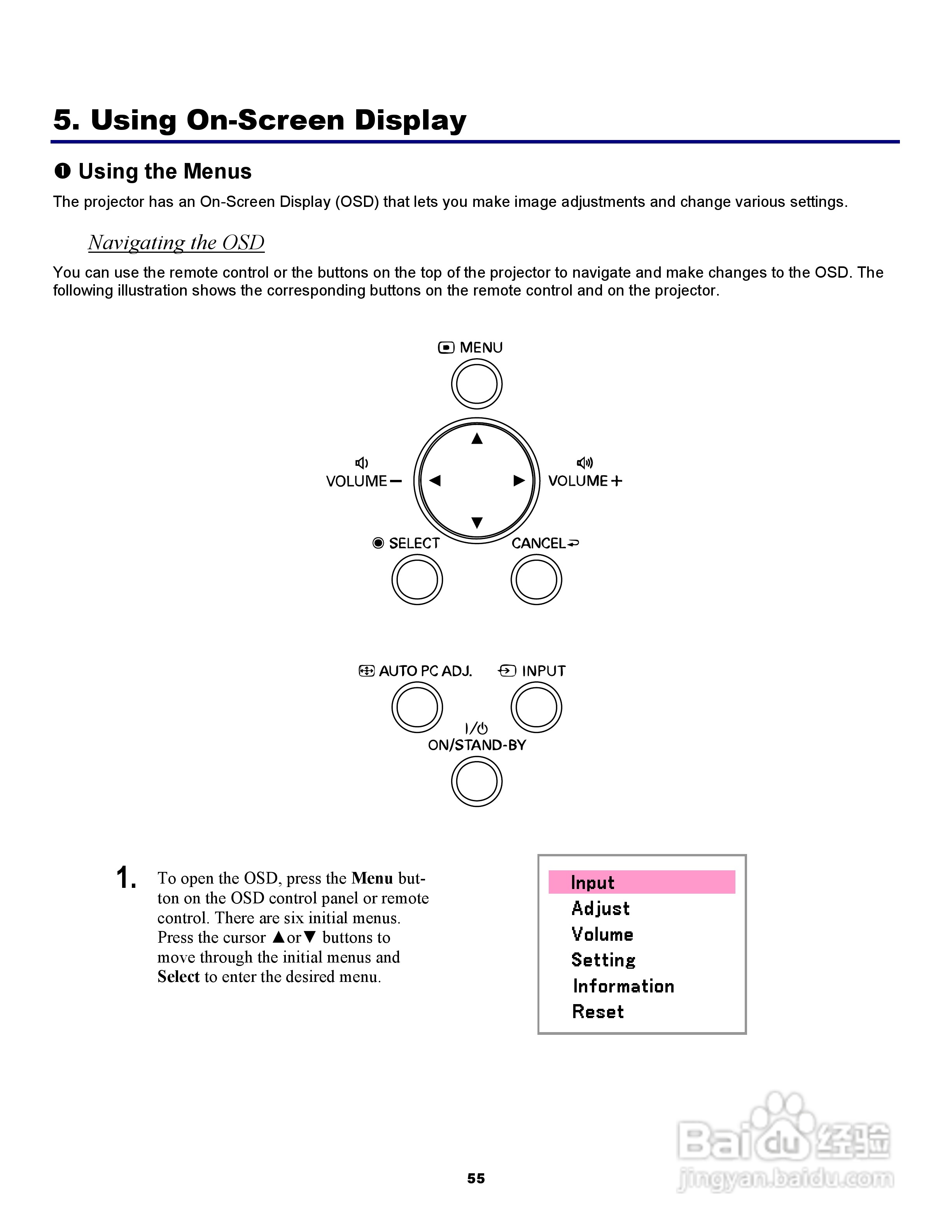 三洋 PDG-DXT10L投影机说明书:[7]