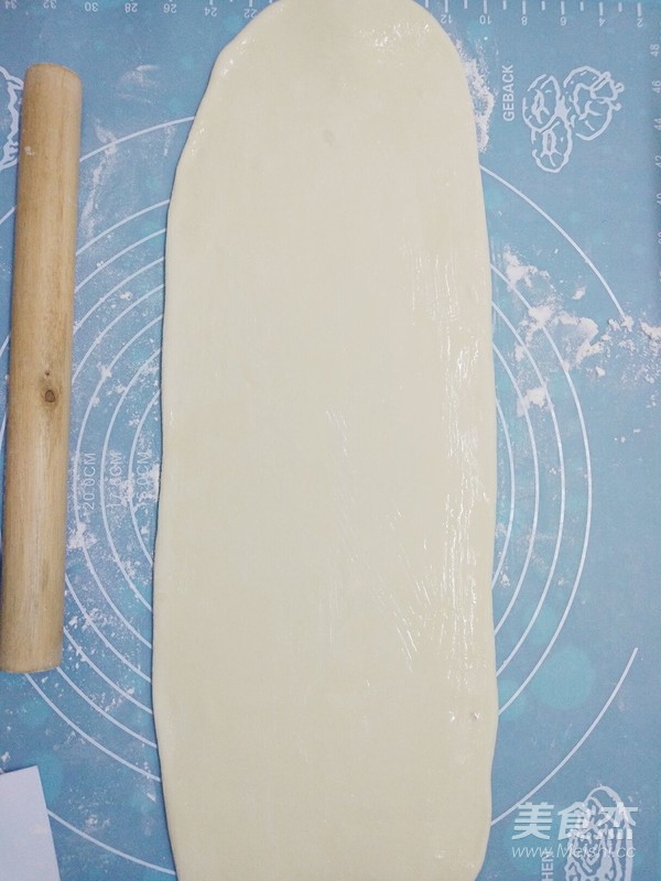 一次发酵香葱火腿花卷