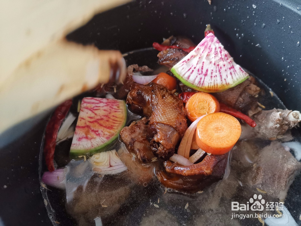高压锅炖鹅肉