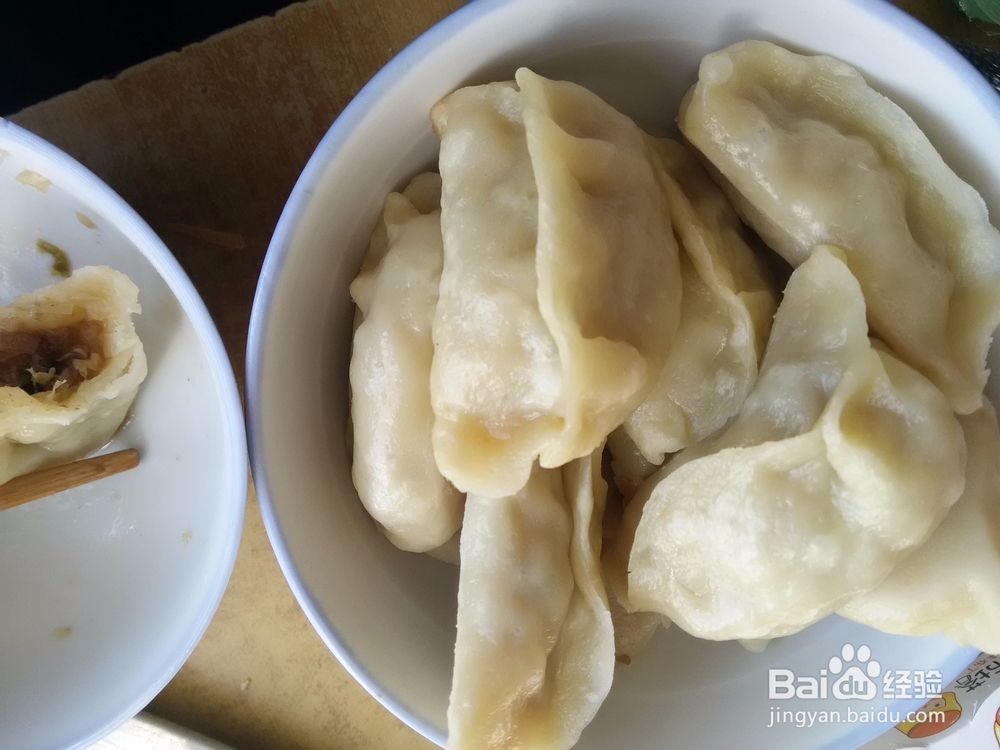剩菜怎么吃；酸菜馅饺子，