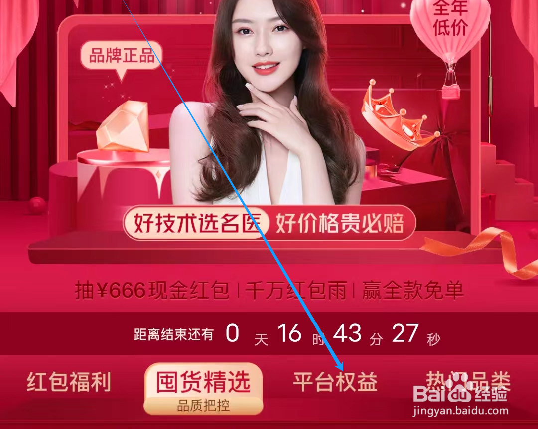 美问无忧怎样查看平台权益