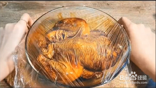 蜂蜜苹果烤鸡的做法