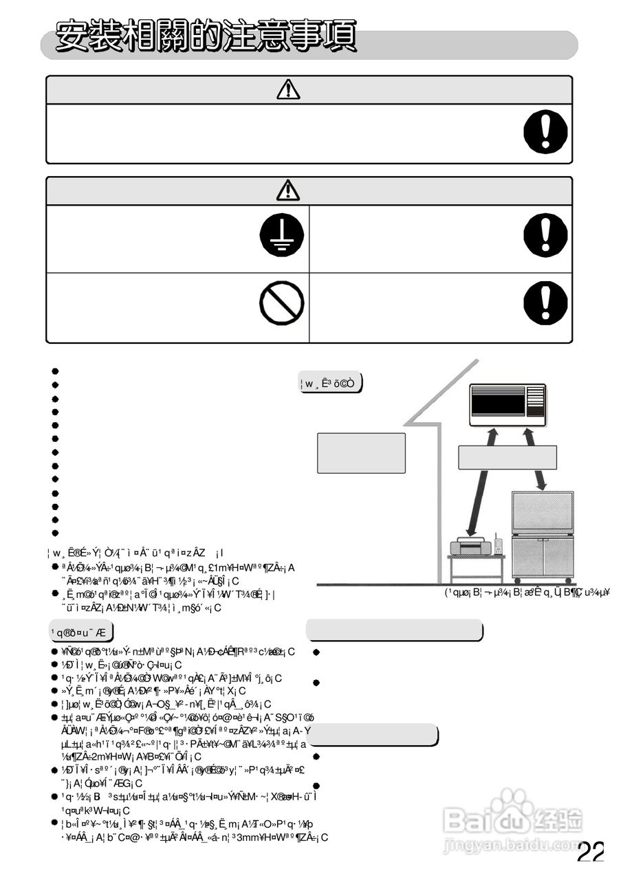 三洋SA-R717型冷气机说明书:[3]