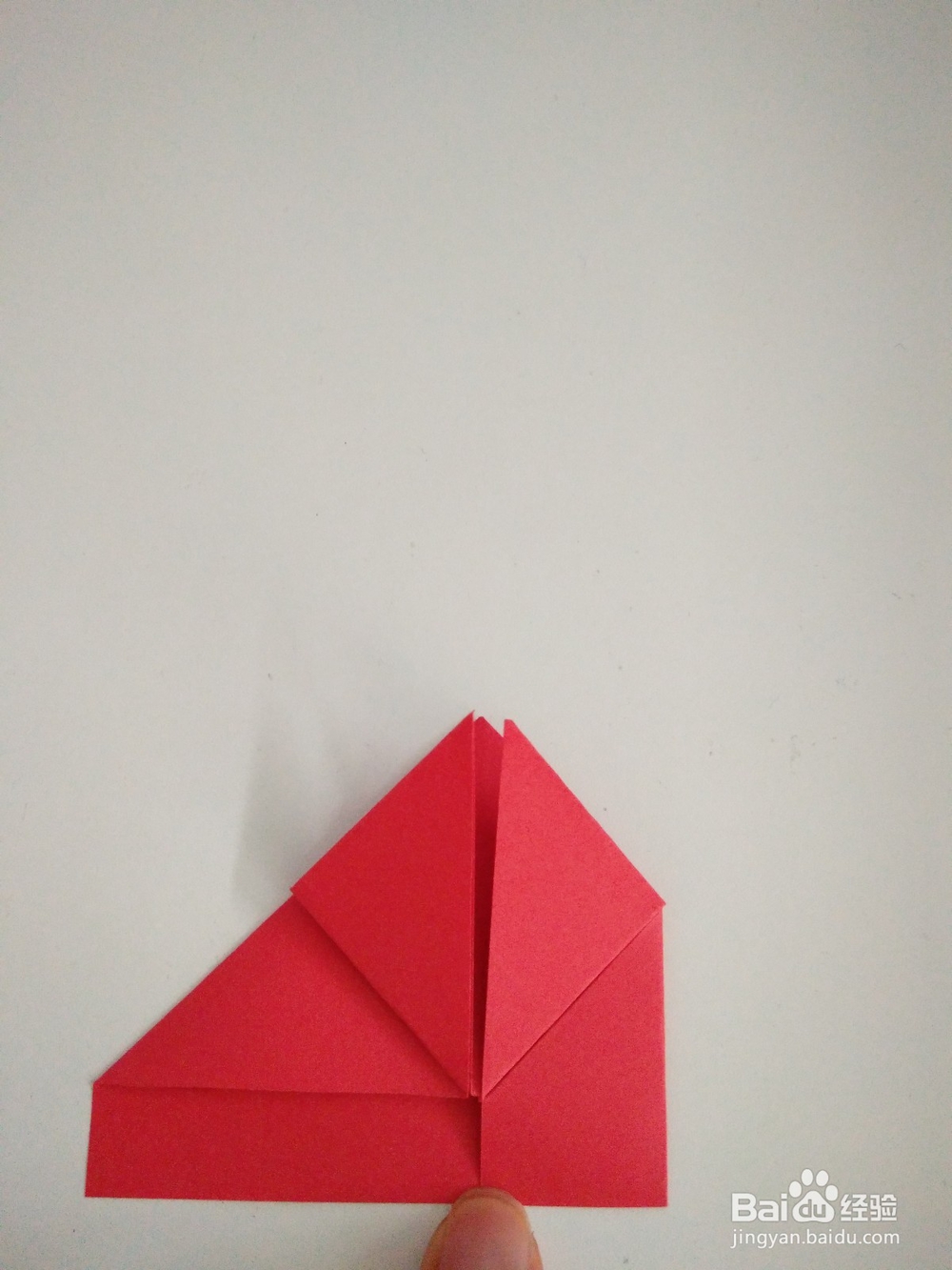 怎么用纸折爱心