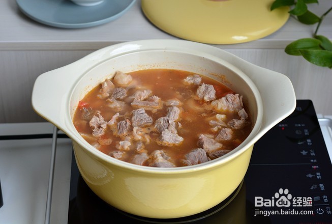 番茄牛肉煲的做法