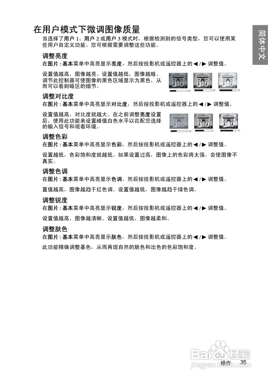 明基SP840投影机使用说明书:[4]