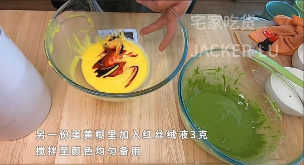 圣诞双色瑞士卷蛋糕