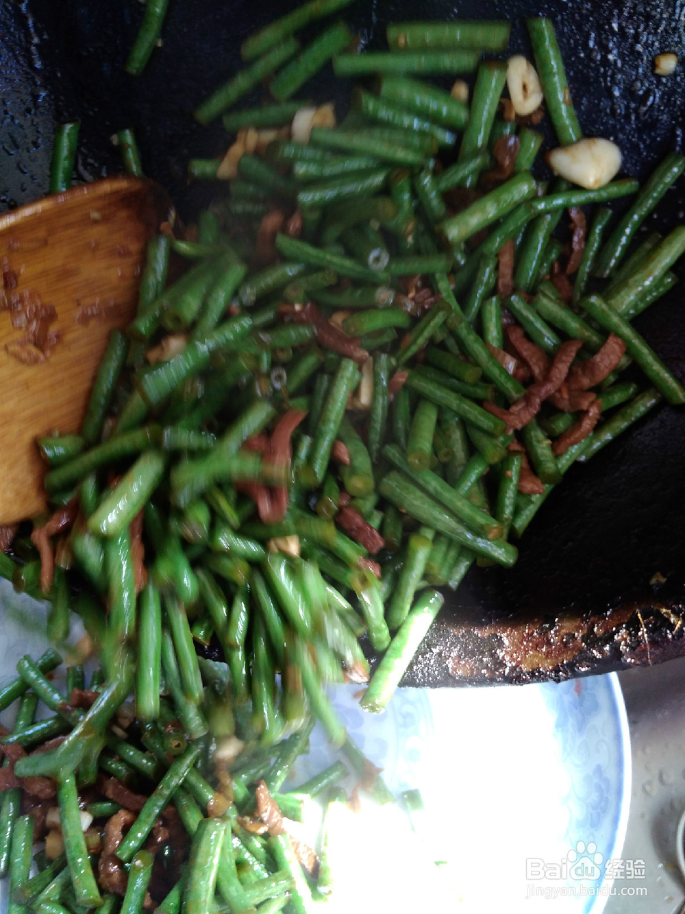 猪肉炒蒜台技巧