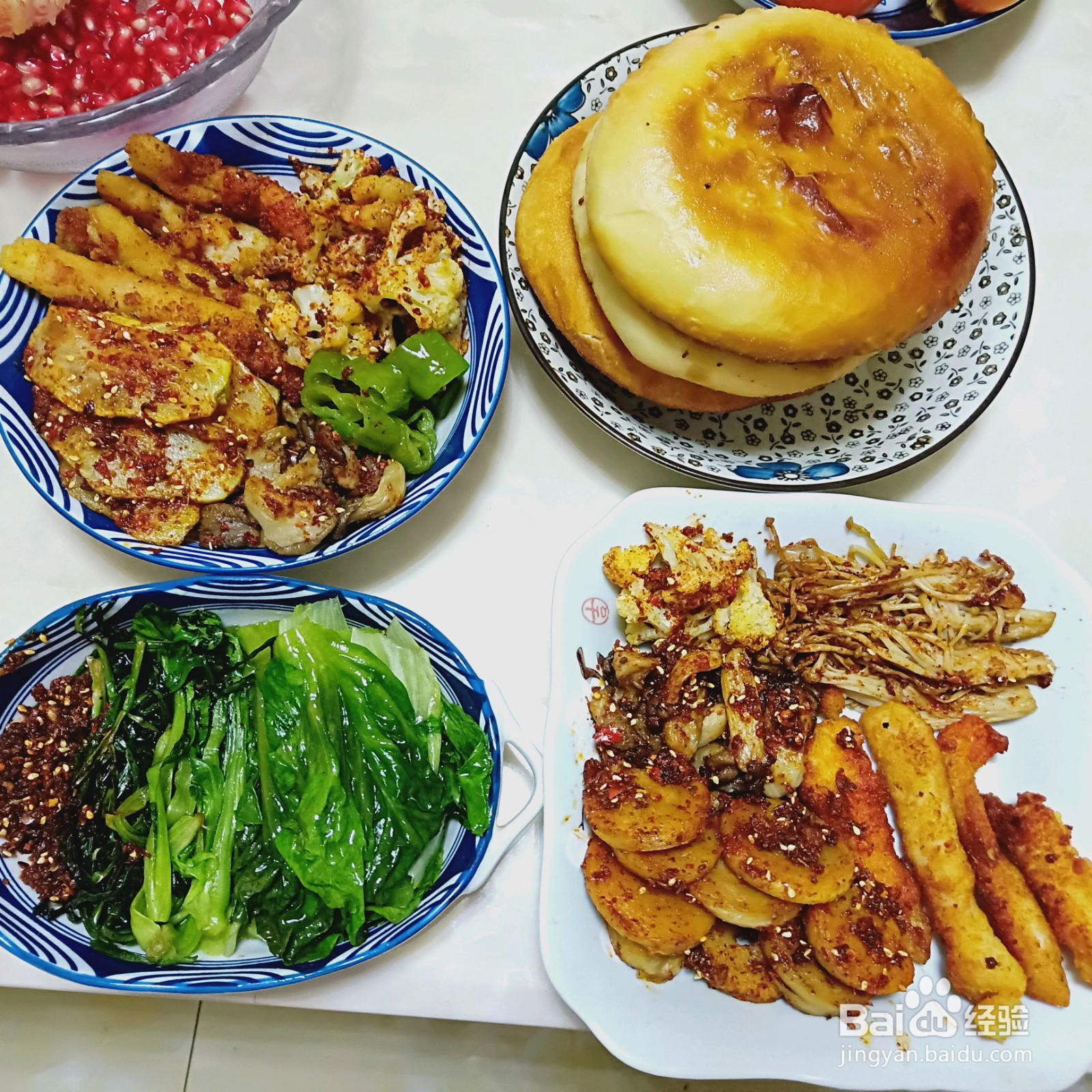 炸菜夹馍的做法