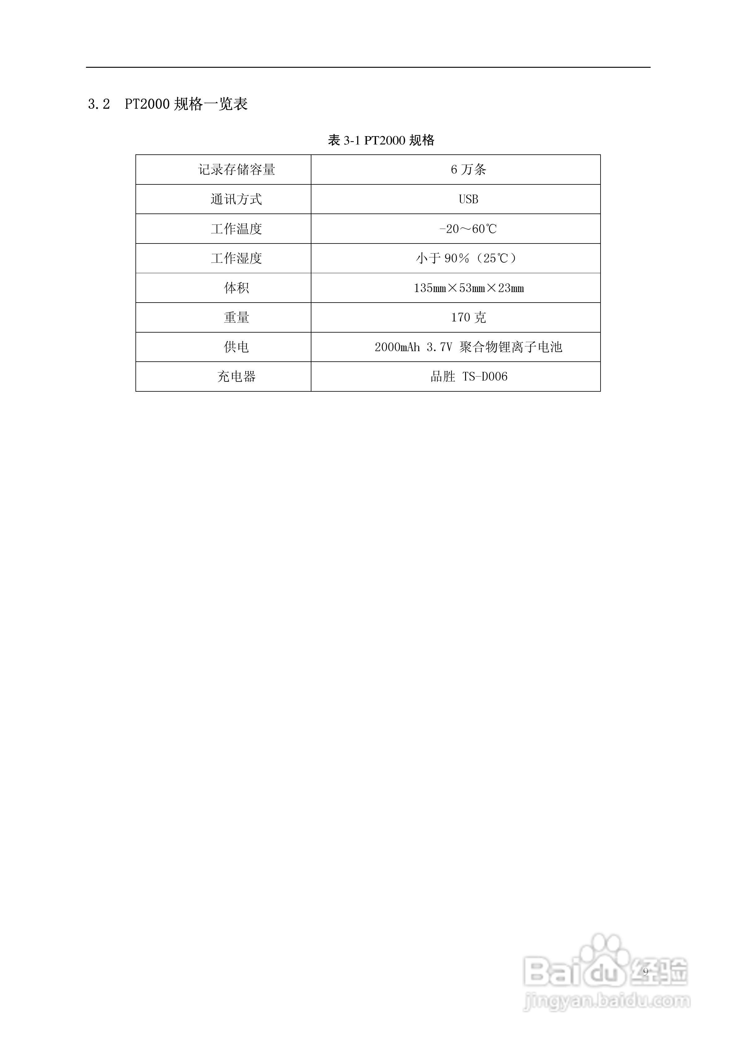 PT2000型巡检器使用说明书:[1]