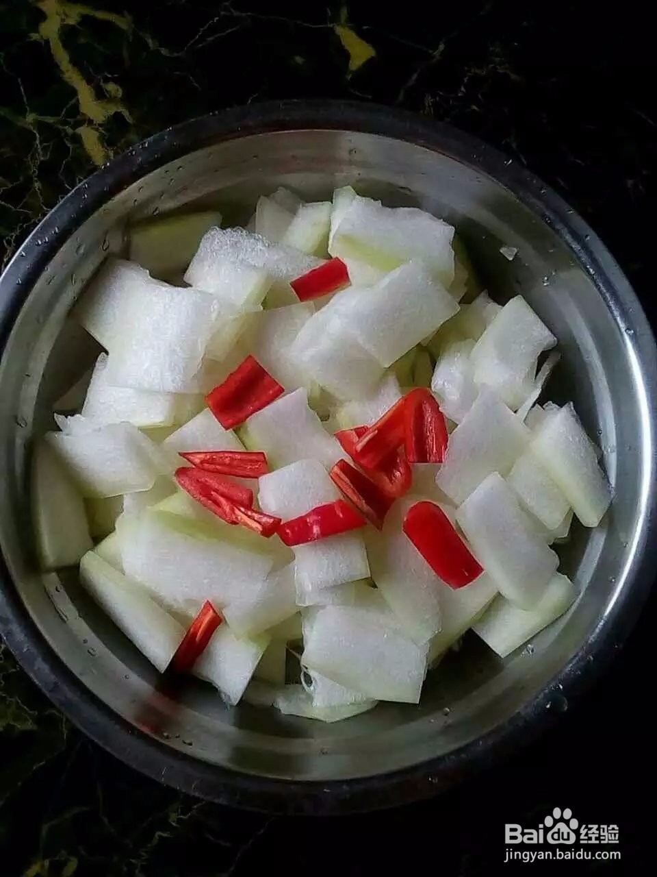 辣炒冬瓜的做法