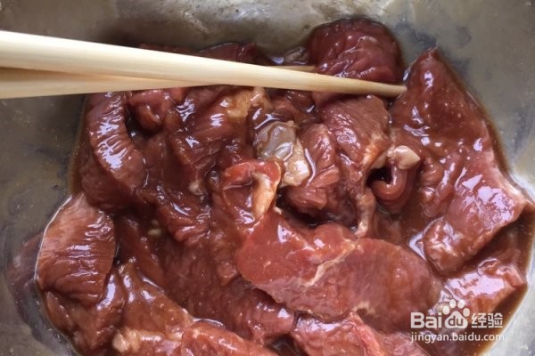 青椒牛肉的做法