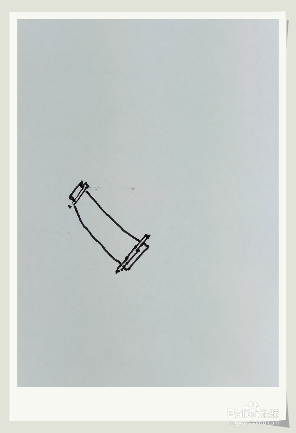 怎样画钢笔画“擦板”？