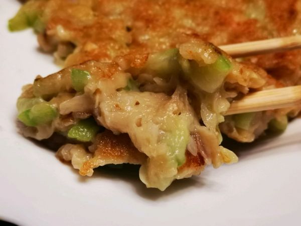 踩着季节吃秋瓜烙