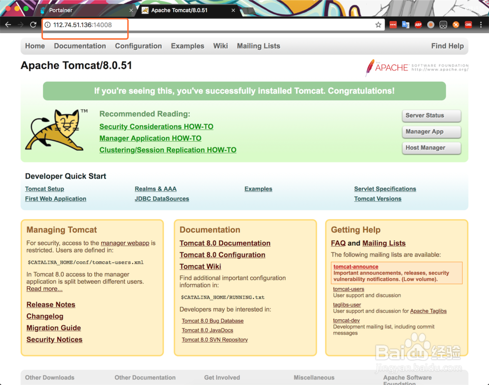 docker swarm部署安装tomcat