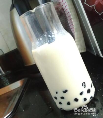 怎么做出一道自制珍珠奶茶