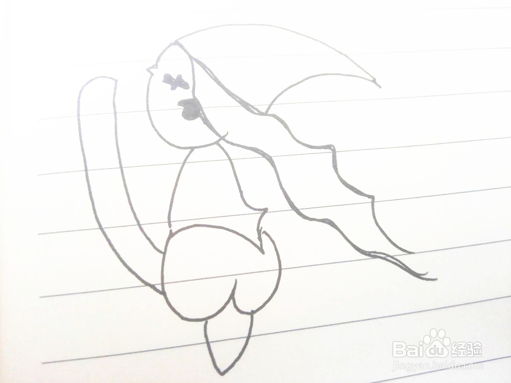 简笔画之卡通形象经验分享二