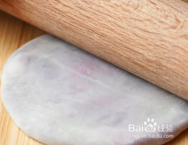 饺子皮紫薯饼的做法