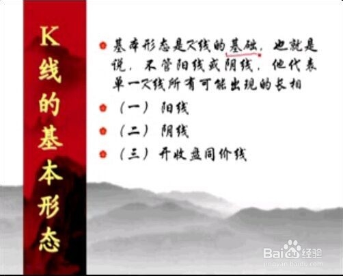 股票经验分享之不同K线的作用（一）