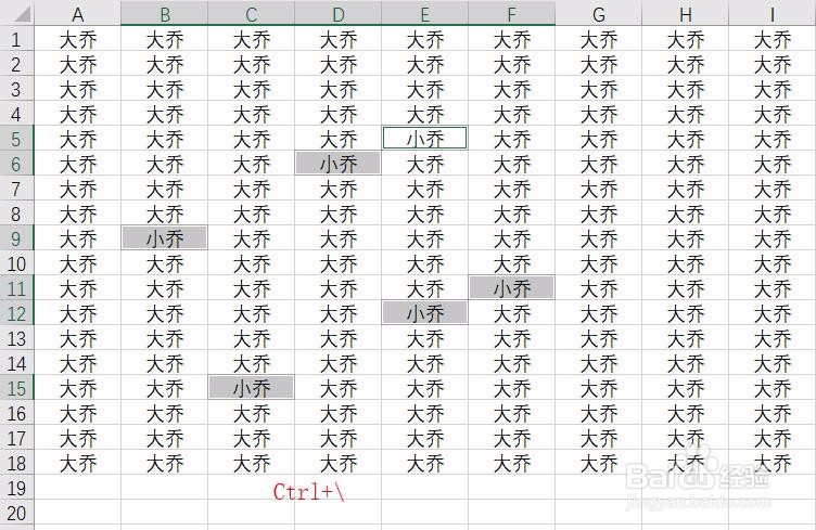 Excel怎么标记不同内容的单元格？