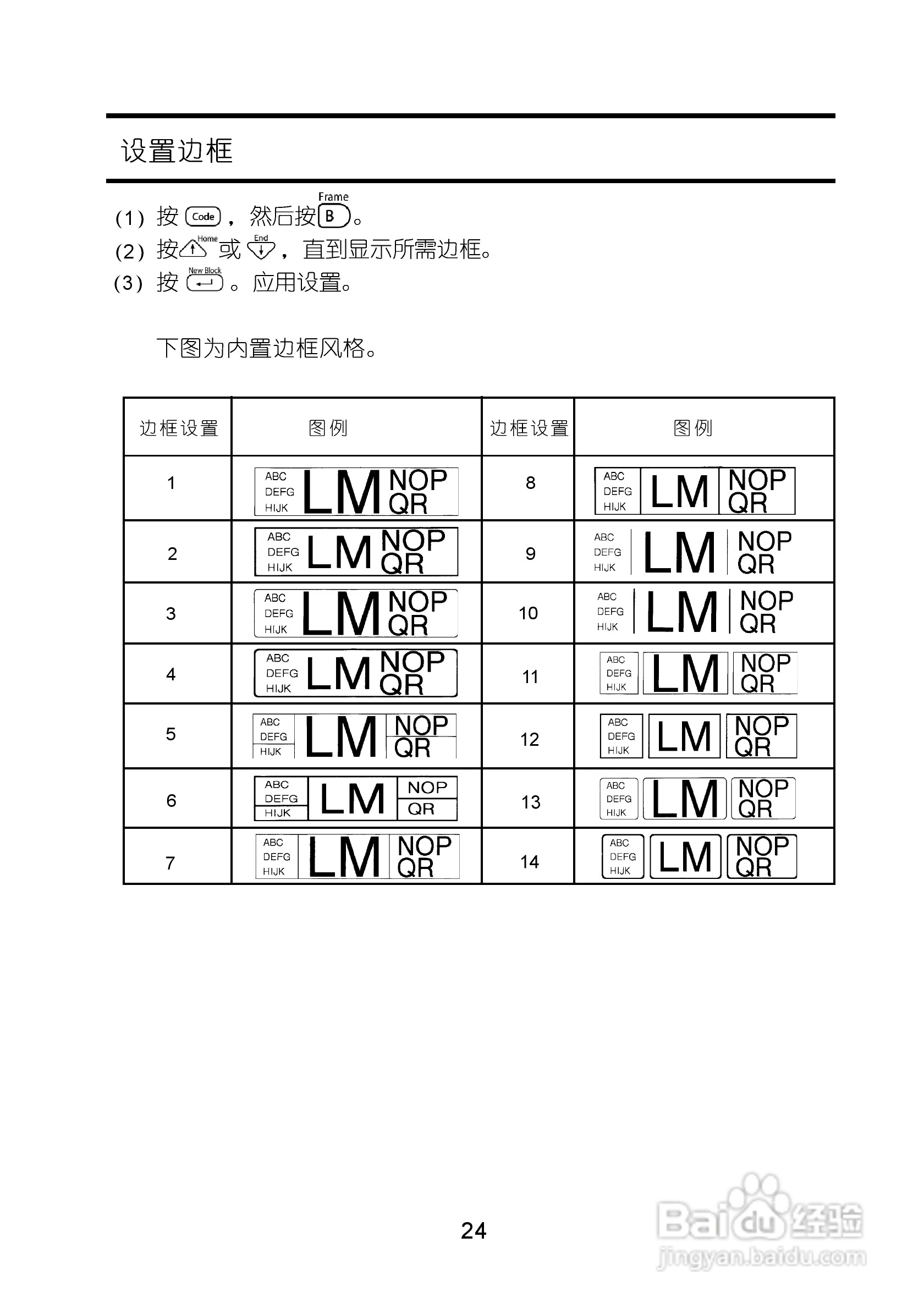 兄弟PT-1400标签打印机使用说明书:[3]