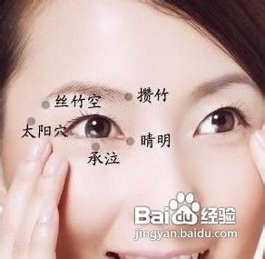 去眼袋的技巧