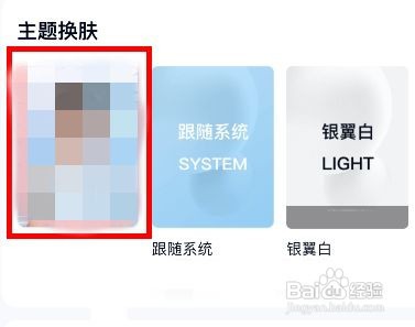 怎么为百度网盘设置换肤